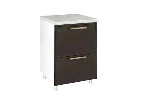Долен кухненски шкаф ALBA D60 2F PL BOX