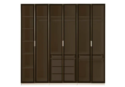 Шесткрилен гардероб Toscano D1 D2 C1 B2